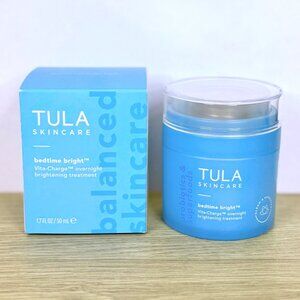 Tula Skincare Bedtime Bright Vita Charge Overnight Brightening Treatment 1.7 Oz